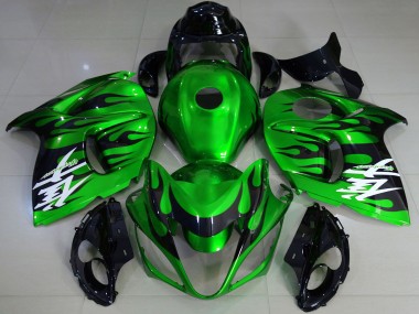 Compra Carenados Moto Suzuki GSXR 1300 2008-2020 - Verde Brillante Negro