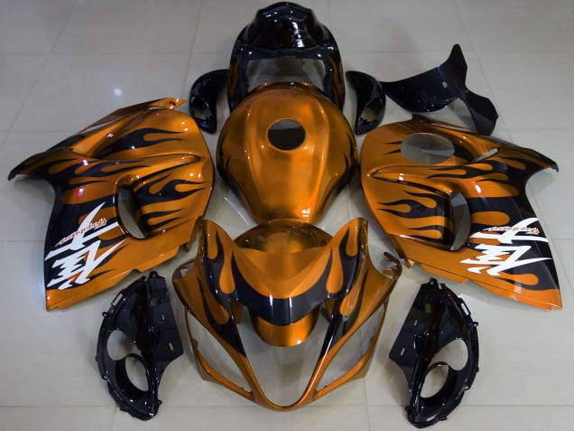 Compra Carenados Moto Suzuki GSXR 1300 2008-2020 - Naranja Brillante Negro