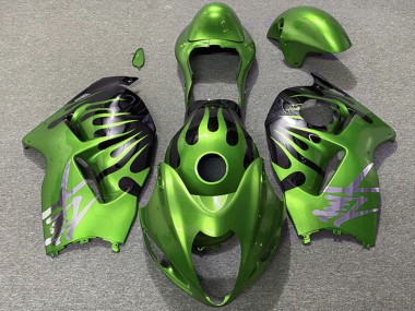 Compra Carenados Moto Suzuki GSXR 1300 1996-2007 - Verde Negro Llama