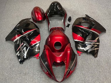 Compra Carenados Moto Suzuki GSXR 1300 1996-2007 - Rojo Granate Negro Estilo