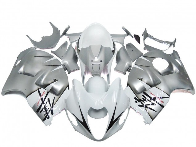 Compra Carenados Moto Suzuki GSXR 1300 1996-2007 - Plata Blanco OEM Estilo