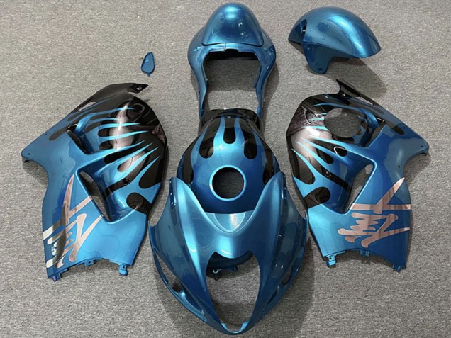 Compra Carenados Moto Suzuki GSXR 1300 1996-2007 - Azul Cielo Negro
