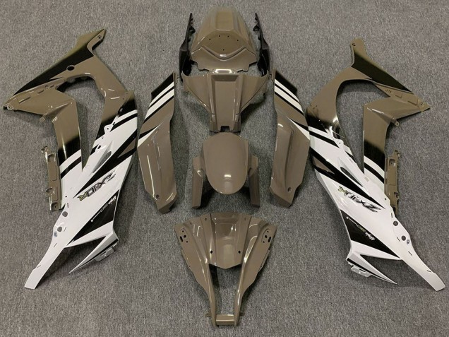Compra Carenados Moto Kawasaki ZX10R 2011-2015 - Brown Blanco Negro