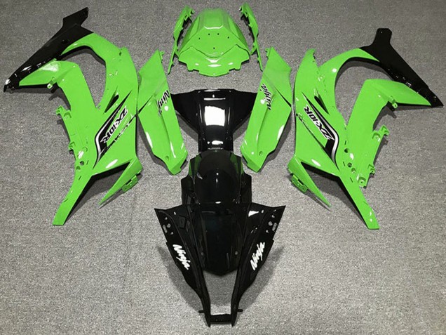 Compra Carenados Moto Kawasaki ZX10R 2011-2015 - Verde Negro Brillante