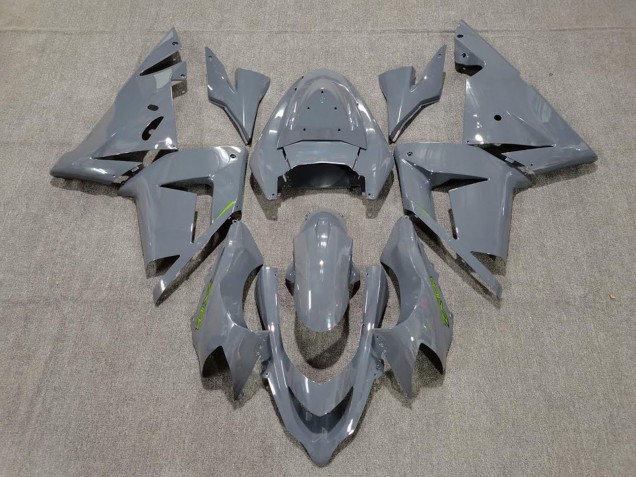 Compra Carenados Moto Kawasaki ZX10R 2004-2005 - Gris Brillante Verde