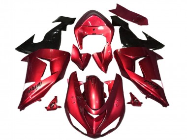Compra Carenados Moto Kawasaki ZX10R 2006-2007 - Rojo Negro Brillante