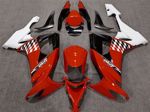 Compra Carenados Moto Kawasaki ZX10R 2008-2010 - Blanco Rojo Negro