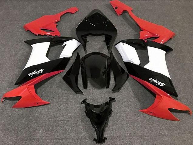 Compra Carenados Moto Kawasaki ZX10R 2008-2010 - Rojo Brillante Negro Blanco