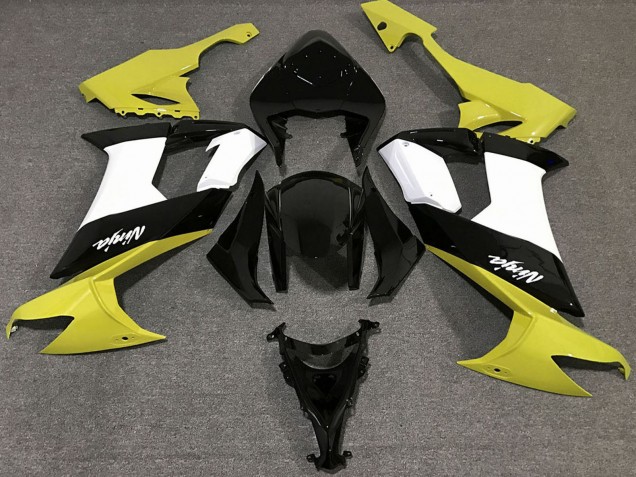 Compra Carenados Moto Kawasaki ZX10R 2008-2010 - Amarillo Brillante Negro Blanco