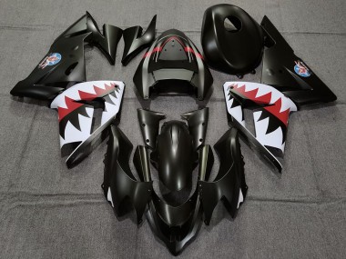 Compra Carenados Moto Kawasaki ZX10R 2004-2005 - Negro Mate Betty Bomber