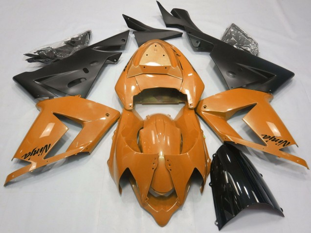 Compra Carenados Moto Kawasaki ZX10R 2004-2005 - Naranja Perla Negro
