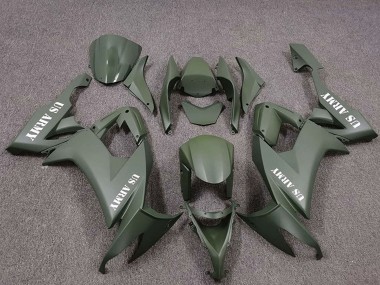 Compra Carenados Moto Kawasaki ZX10R 2008-2010 - US Verde Militar