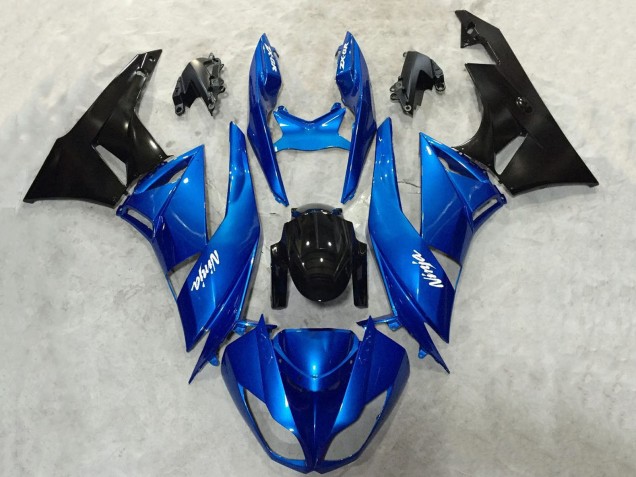 Compra Carenado Moto Kawasaki ZX6R 2009-2012 - Azul Negro Brillante