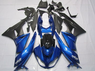 Compra Carenados Moto Kawasaki ZX6R 2009-2012 - Azul Negro Brillante Negro Mate Blanco Ninja