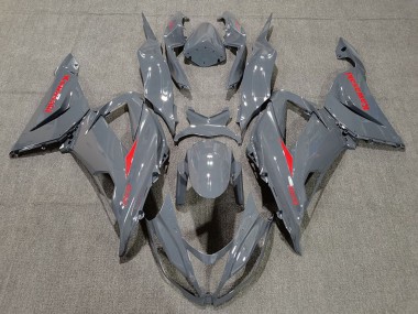 Compra Carenados Moto Kawasaki ZX6R 2013-2018 - Nardo Gris Rojo