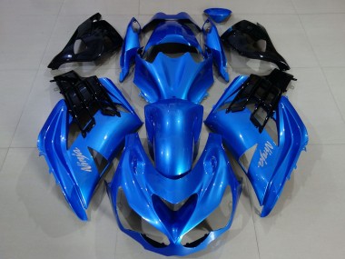 Compra Carenados Moto Kawasaki ZX14R ZZR1400 2012-2024 - Azul Negro