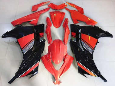 Compra Carenado Moto Kawasaki Ninja 300 2013-2024 - Rojo Negro