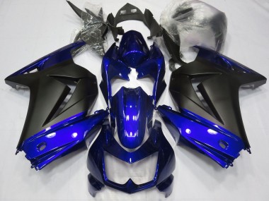 Compra Carenados Moto Kawasaki Ninja 250 2008-2012 - Azul Negro Mate