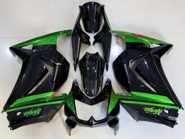 Compra Carenados Moto Kawasaki Ninja 250 2008-2012 - Verde Negro Brillante