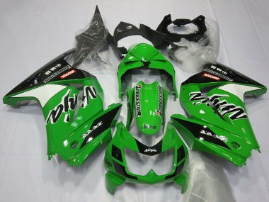 Compra Carenados Moto Kawasaki Ninja 250 2008-2012 - Verde Blanco Negro