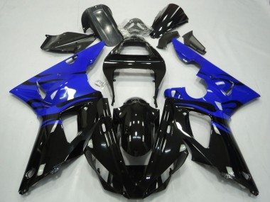 Compra Carenados Moto Yamaha R1 2000-2001 - Azul Negro Brillante Llama