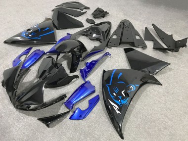 Compra Carenados Moto Yamaha R1 2009-2011 - Negro Brillante Azul Panther