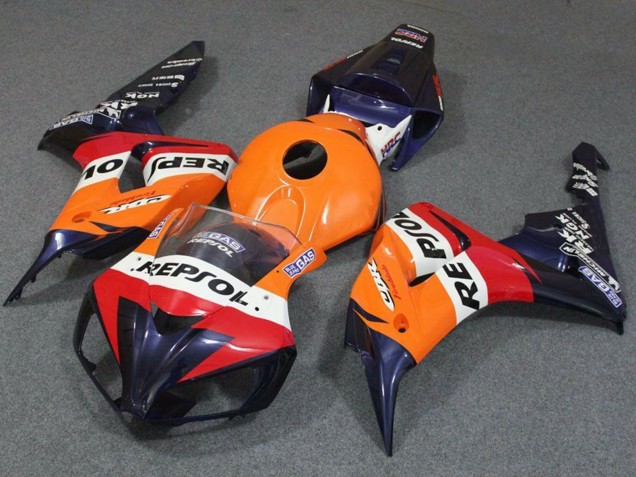 Compra Carenado Moto Honda CBR1000RR 2006-2007 - Naranja Blanco Rojo Azul Repsol
