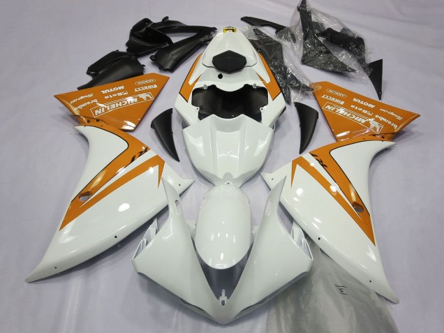 Compra Carenados Moto Yamaha R1 2012-2014 - Blanco Naranja