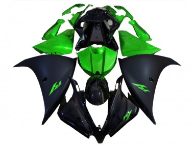 Compra Carenados Moto Yamaha R1 2012-2014 - Negro Brillante Negro Mate Verde