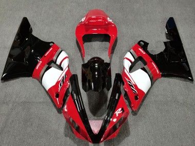 Compra Carenados Moto Yamaha R1 2000-2001 - Rojo Blanco Negro Brillante