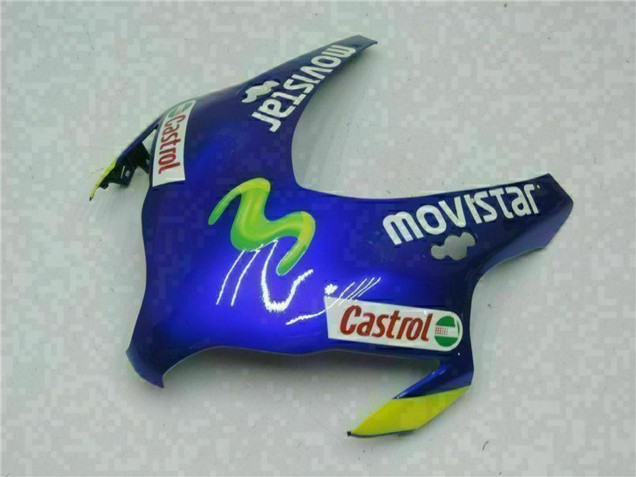 Compra Carenados Moto Honda CBR1000RR 2008-2011 - Azul Amarillo Verde MoviStar Castrol