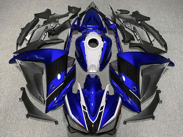 Compra Carenados Moto Yamaha R3 2015-2018 - Azul Blanco Negro