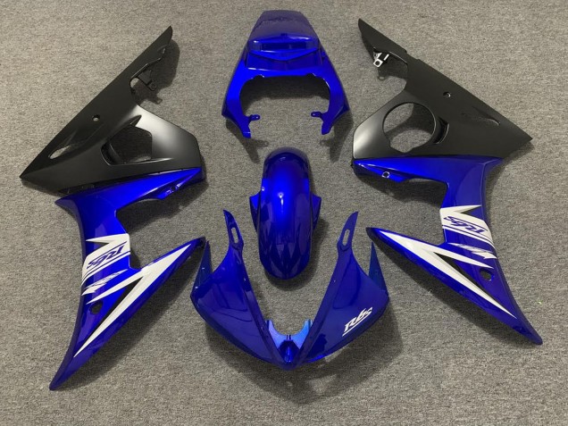 Compra Carenado Moto Yamaha R6 2003-2004 - Azul Blanco Negro Mate