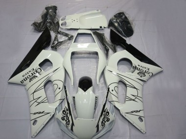 Compra Carenados Moto Yamaha R6 1998-2002 - Blanco Negro Corona Motul