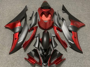 Compra Carenados Moto Yamaha R6 2008-2016 - Rojo Negro Mate