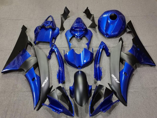 Compra Carenados Moto Yamaha R6 2008-2016 - Azul Negro Mate Blanco Calcomanías