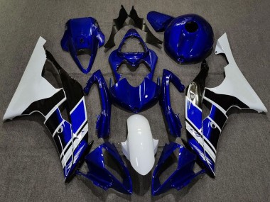Compra Carenados Moto Yamaha R6 2008-2016 - Blanco Azul Negro Brillante