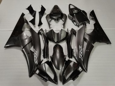 Compra Carenados Moto Yamaha R6 2008-2016 - Negro Brillante Blanco Calcomanías
