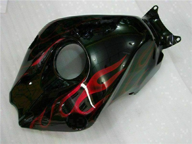 Compra Kits Carenado Moto Honda CBR1000RR 2008-2011 - Negro Brillante Rojo Llama