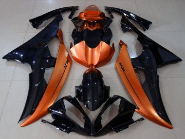Compra Carenados Moto Yamaha R6 2008-2016 - Naranja Negro Brillante
