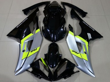 Compra Carenados Moto Yamaha R6 2008-2016 - Plata Neon Verde Negro Brillante