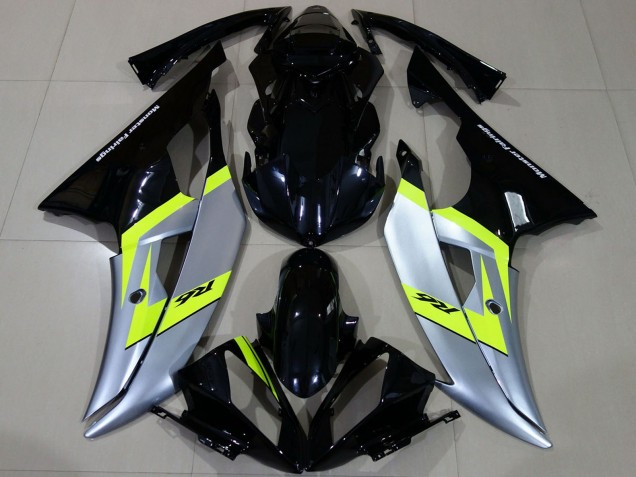 Compra Carenados Moto Yamaha R6 2008-2016 - Plata Neon Verde Negro Brillante