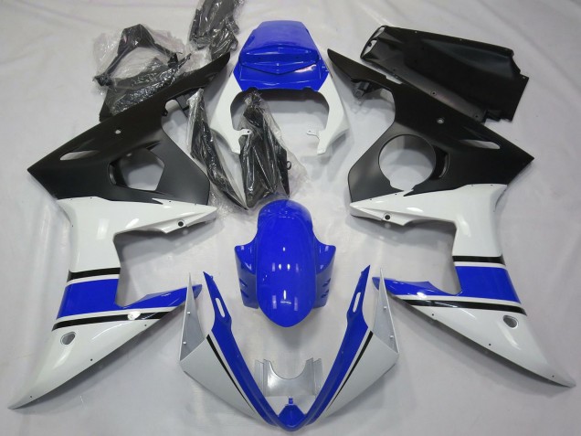 Compra Carenados Moto Yamaha R6 2003-2004 - Blanco Azul Negro Mate