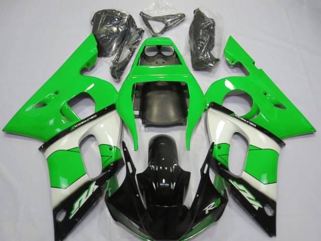 Compra Carenado Moto Yamaha R6 1998-2002 - Verde Blanco Negro Brillante