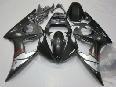 Compra Carenados Moto Yamaha R6 2005 - Negro Brillante Plata