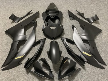 Compra Carenados Moto Yamaha R6 2008-2016 - Gris Mate Negro Oro Calcomanías