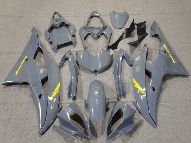 Compra Carenados Moto Yamaha R6 2008-2016 - Nardo Gris Alta Visibilidad Amarillo Calcomanías