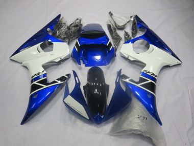 Compra Carenados Moto Yamaha R6 2005 - Azul Blanco Negro Brillante