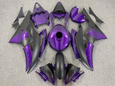 Compra Carenados Moto Yamaha R6 2008-2016 - Púrpura Negro Mate