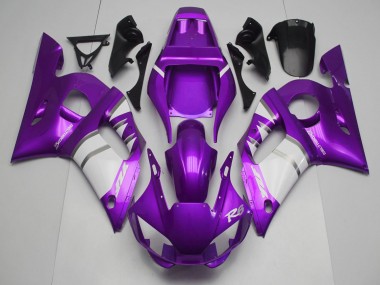 Compra Carenados Moto Yamaha R6 1998-2002 - Púrpura Blanco